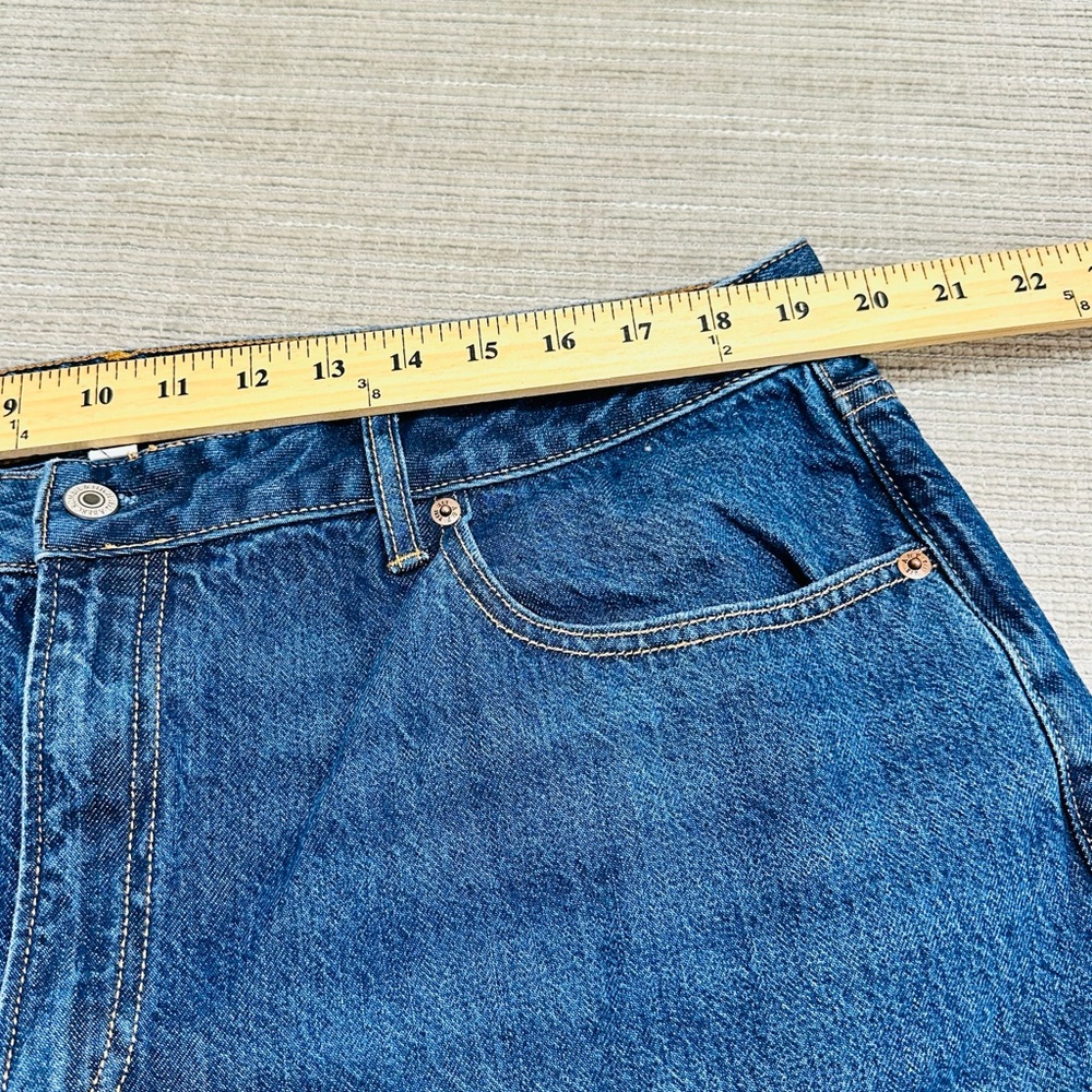 Abercrombie & Fitch Women’s EUC Curve Love High Loose Jeans‎ Sz 34/18 - Picture 3 of 10